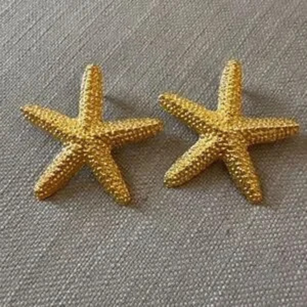 Starfish?Statement?Earrings - Picture 4 of 4